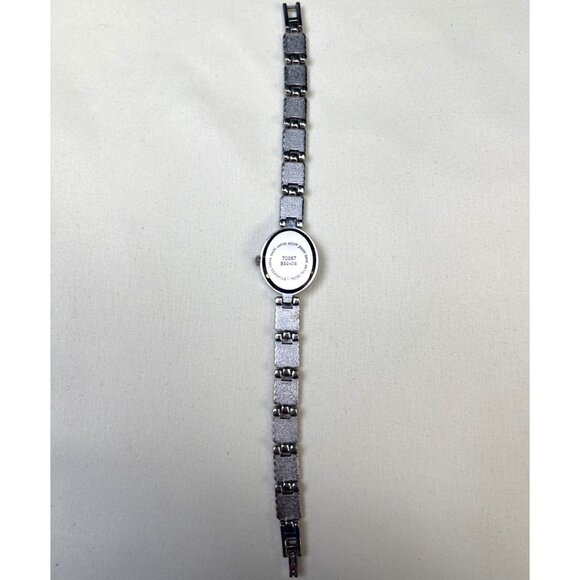 Vintage Ashley Fields Women's Silver Medal Link Watch SKU 5372 - Picture 3 of 7